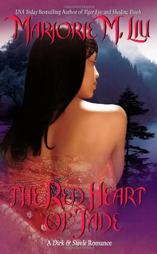 Red heart jade - red,