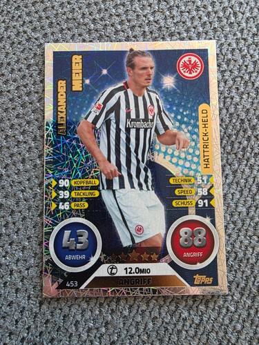 2016 topps match - match, attax