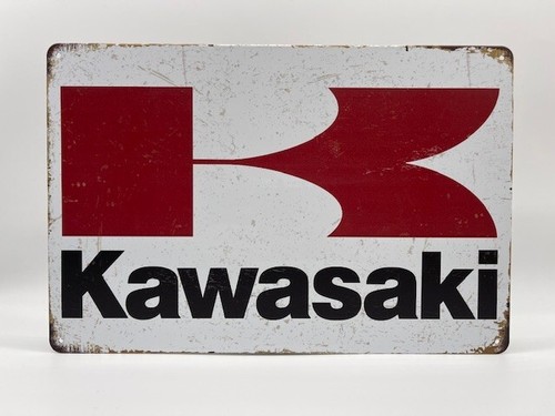 Blechschild kawasaki 20x30cm - blechschild,