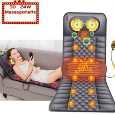 Massagematte 3in1 Massagegerät Vibration Wärmefunktion Rollmassage Fernbedienung