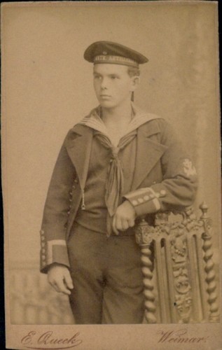 Cdv deutscher marinesoldat - cdv, in