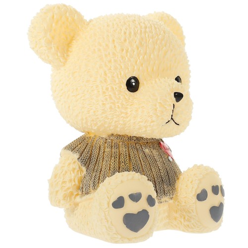 Bear shaped vinyl money - vinyl, box