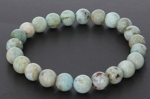 Larimar kugel stretch armband - ,