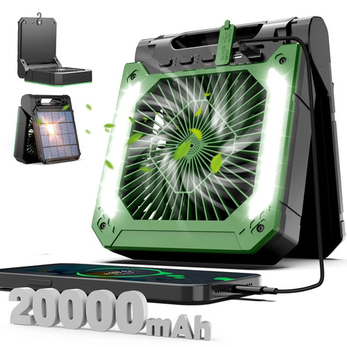 Kabelloser camping ventilator - kabelloser,