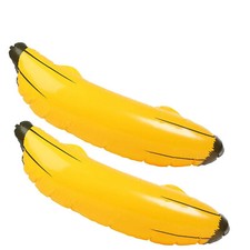 2 x Banane aufblasbar 67 cm