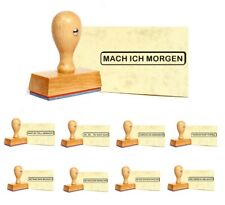 Bürostempel Holzstempel