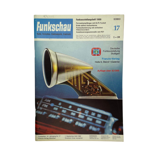 Funkschau heft zeitschrift - funkschau, /