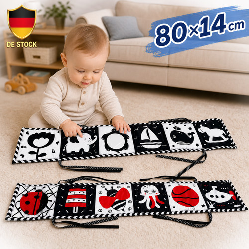 Kontrastbuch baby schwarz - kontrastbuch,
