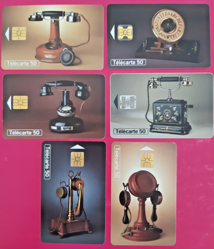 Telefonkarten frankreich aus - 6,