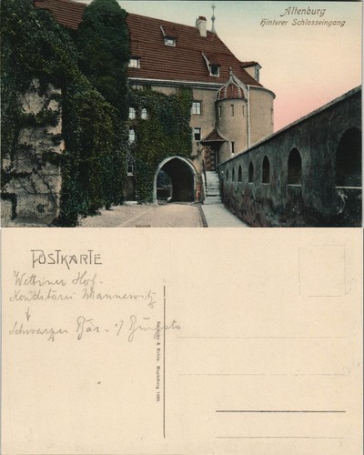 Ansichtskarte altenburg - ansichtskarte,