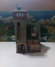 VOLLMER 20817 H0 FEUERWACHE mit SCHLAUCHTURM fertig gebaut Vintage H5