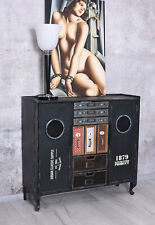 Schubladenschrank Apothekerschrank Wohnzimmerschrank Industrial II-Wahl B-Ware