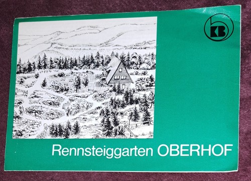 Wanderkarte rennsteiggarten - wanderkarte,,