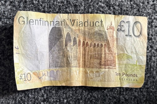Bank scotland 10 - of, £10