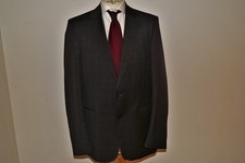 EDUARD DRESSLER    Anzug  Gr. 102  dunkelgrau Nardo Sirius  Super 130'S  Herren