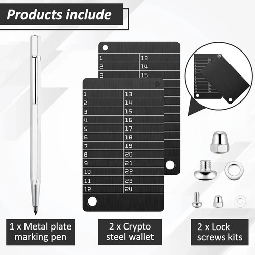 Kryptowährungs wallet set - wallet,