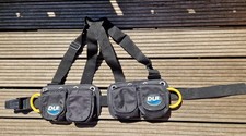 Hosenträgerbleigurt von DUI mit Taschen - Bleigurt Tauchen Bleigürtel