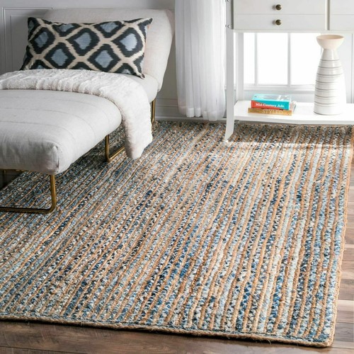 Läufer teppich denim jute - läufer,