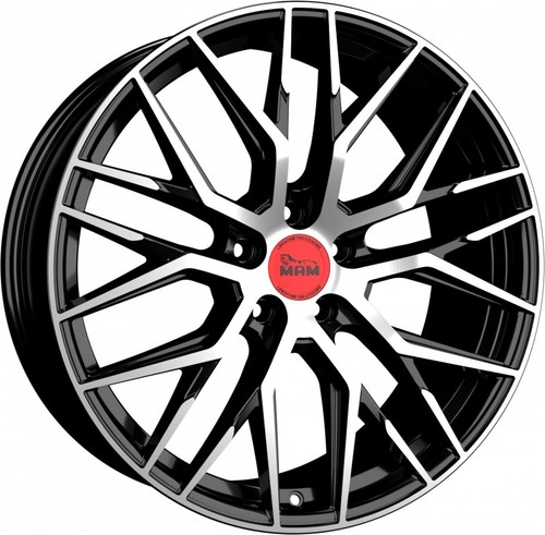 Mam rs4 black - black, frontpolish
