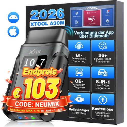 Xtool a30m profi - kfz, obd2