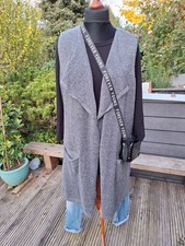 Longweste,grau,Gr.40/L