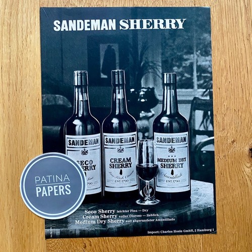 1976 sandeman sherry - 1976, seco