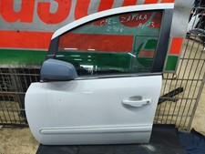 Opel Zafira B Tür Vorne Links Fahrertür  Komplett Weiß Z40R