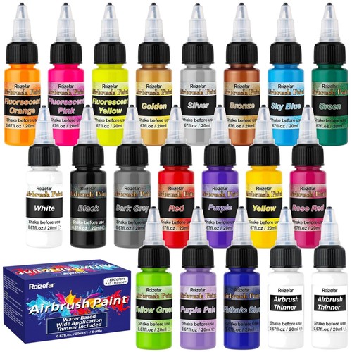 Airbrush farben set acryl neon - airbrush,