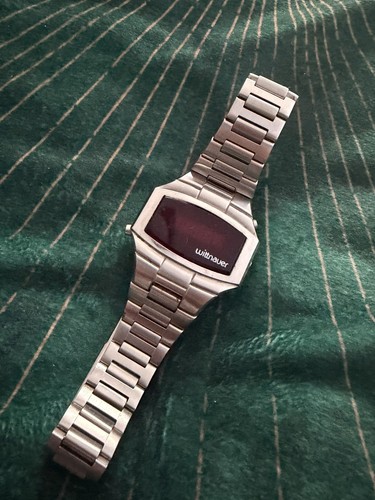 Vintage wittnauer polara - polara, red
