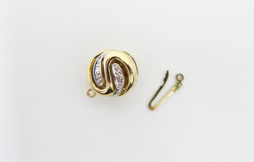 Neu goldschließe diamanten - neu,