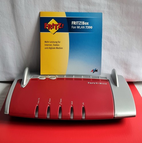 Fritzbox 7390 avm router - fritzbox,