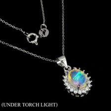 Sommer 925 Silber Halskette