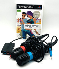 Bundle Singstar Mikrofone rot