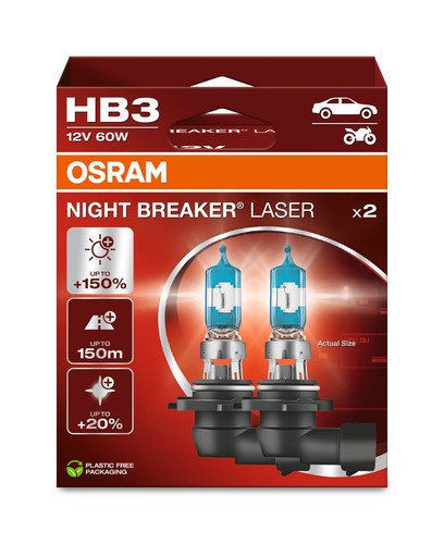 Duopack osram hb3 - osram, halogen