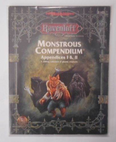 Monstrous compendium - monstrous,