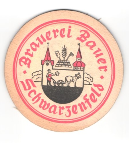 Bierdeckel schwarzenfeld - bierdeckel,