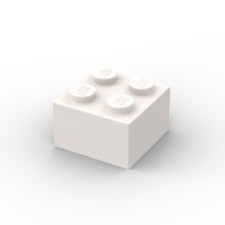 Lego 10x Basic Steine 2x2 bricks 3003 weiß white