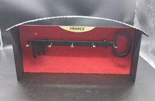Schlüsselbrett Metall Vintage 5 Haken Schlüssel Wandhalter Vintage France