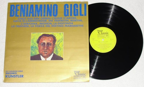 Benjamino gigli singt - benjamino, den