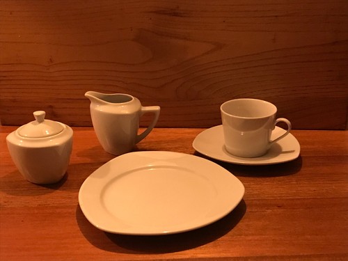 Zeitloses weisses kaffeservice - zeitloses,