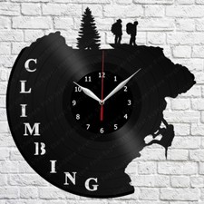 Climbing Vinyl Record Wall