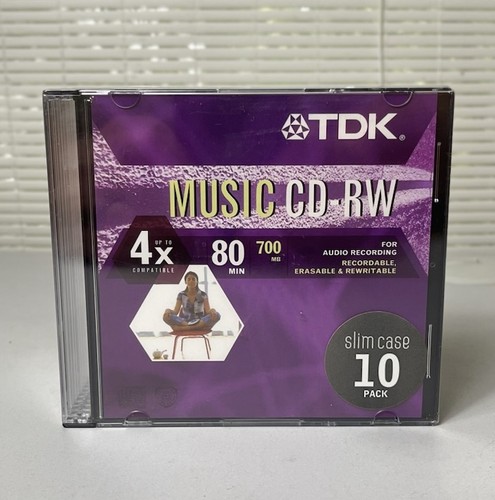 Tdk audio pack 700mb - cd-rw,
