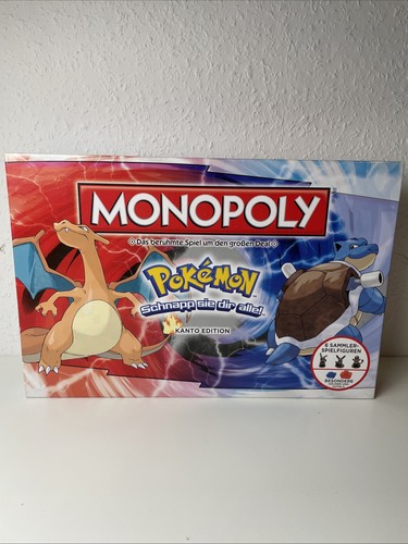 Pokemon monopoly kanto edition - pokemon,