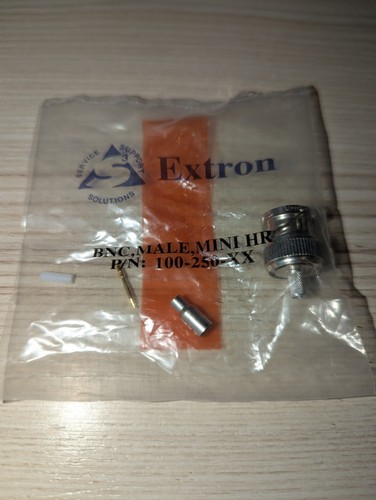 Bnc stecker crimp extron - bnc,