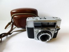 5) Eine Agfa "OPTIMAL - COMPUR" Kamera aus den 1950er - 1960er Jahren mit Tasche