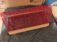 Plattofix Plattenständer LP Vinyl für 50 Singles / Schellackplatten Rot