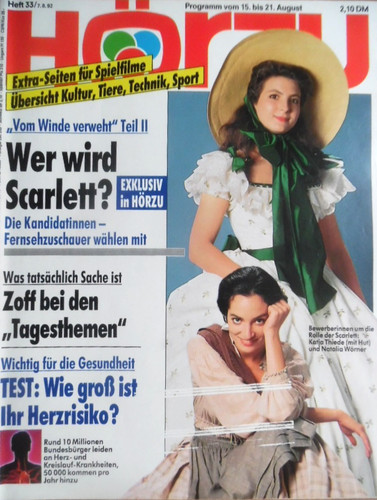 Hörzu 1992 15 - hÖrzu, tv: