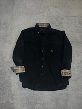 Burberry Hemd Schwarz mit