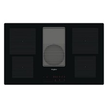 WHIRLPOOL WVH 92 K Induktionskochfeld 4 Zonen Dunstabzugshaube Einbau In Schwarz