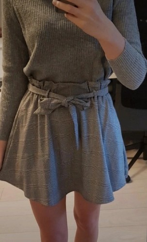 Highwaist rock zum binden - h&m,